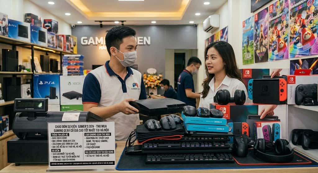 QUY TRÌNH THU MUA GAMING GEAR TẠI MACVIET