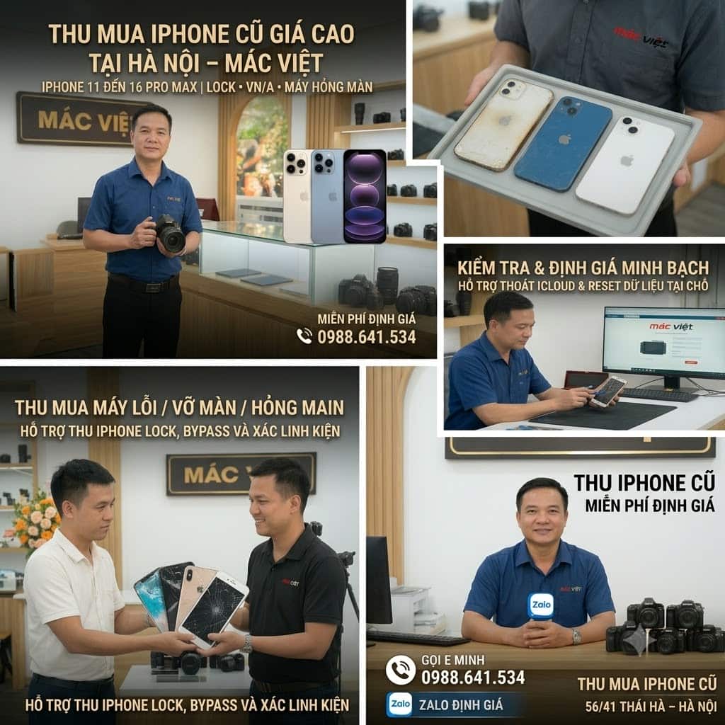 quy trình thu mua ipad cũ giá cao tại hà nội