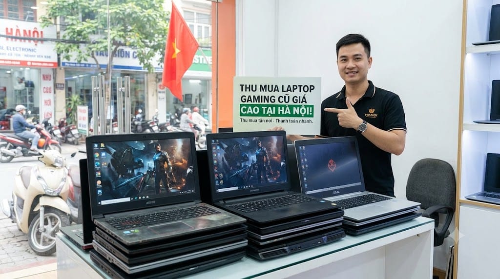 thu mua laptop gaming cũ giá cao tại hà nội