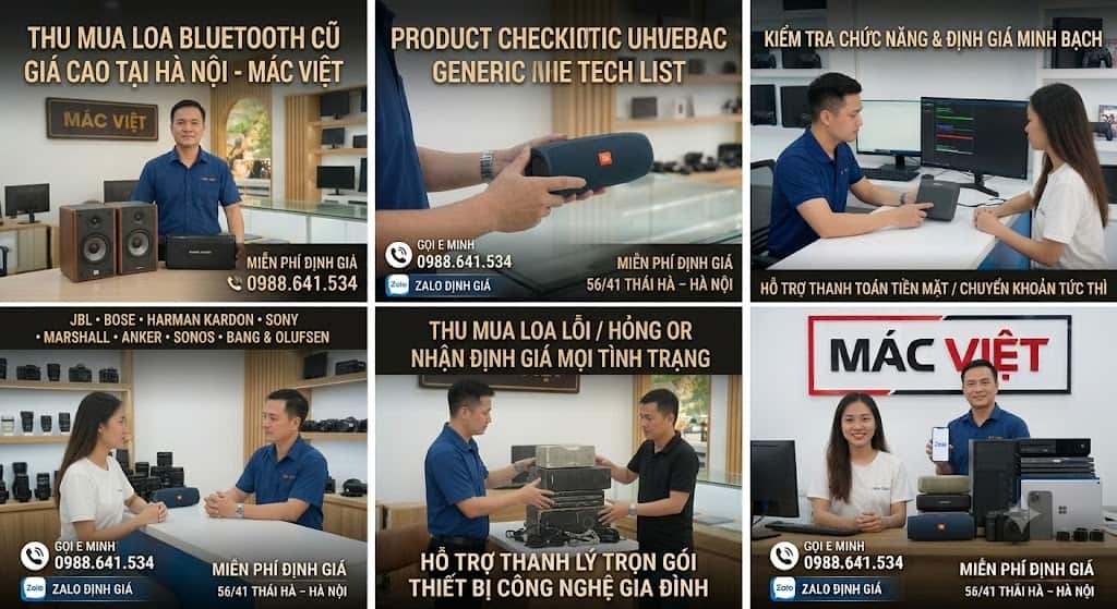 hướng dẫn thu mua loa bluetooth cũ được giá cao