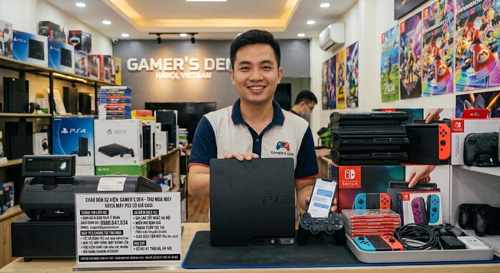 thu mua máy ps3 cũ giá cao tại hà nội