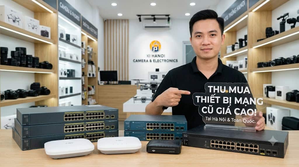 thu mua thiết bị mạng cũ giá cao tại hà nội